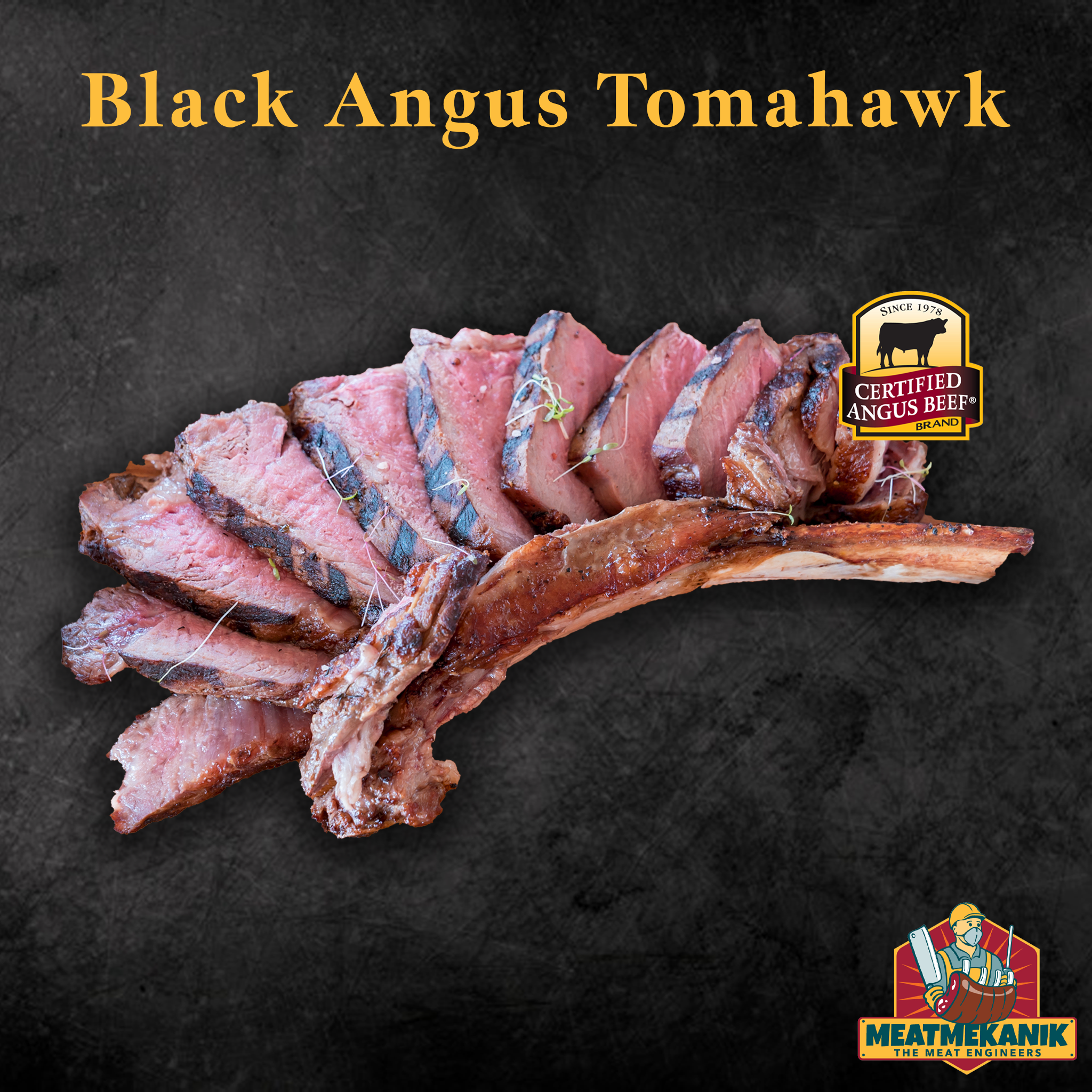 Black Angus Tomahawk - Meat Mekanik