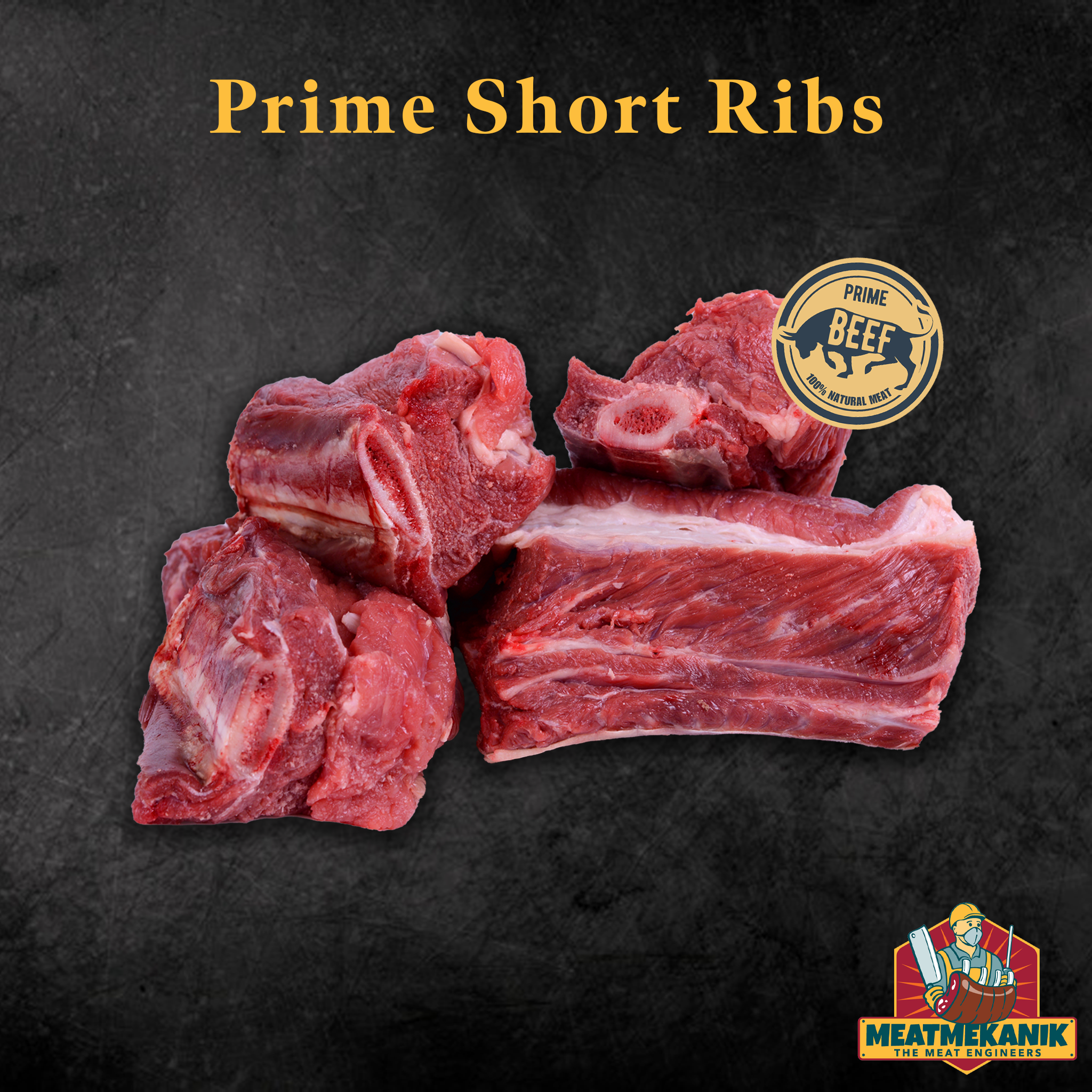 Prime Short Ribs - Meat Mekanik