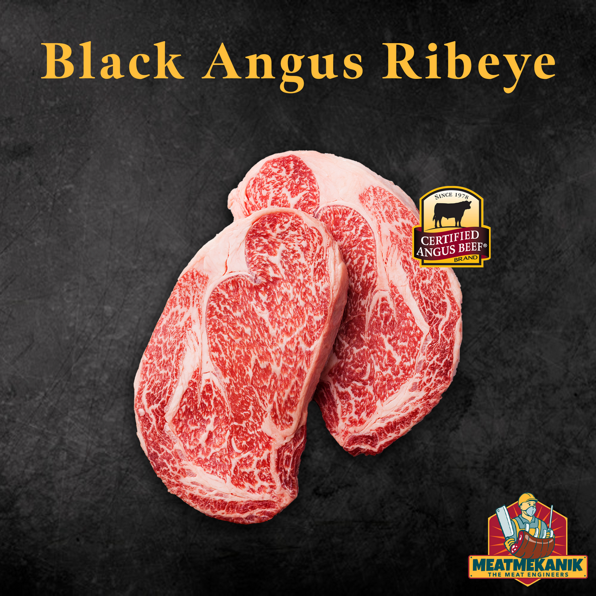 Black Angus Ribeye – Meat Mechanic