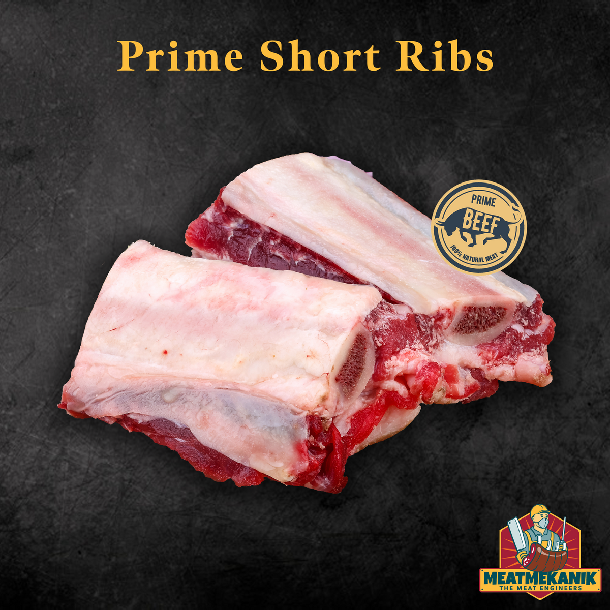 Prime Short Rib Main Prime Short Ribs – Meat Mechanic