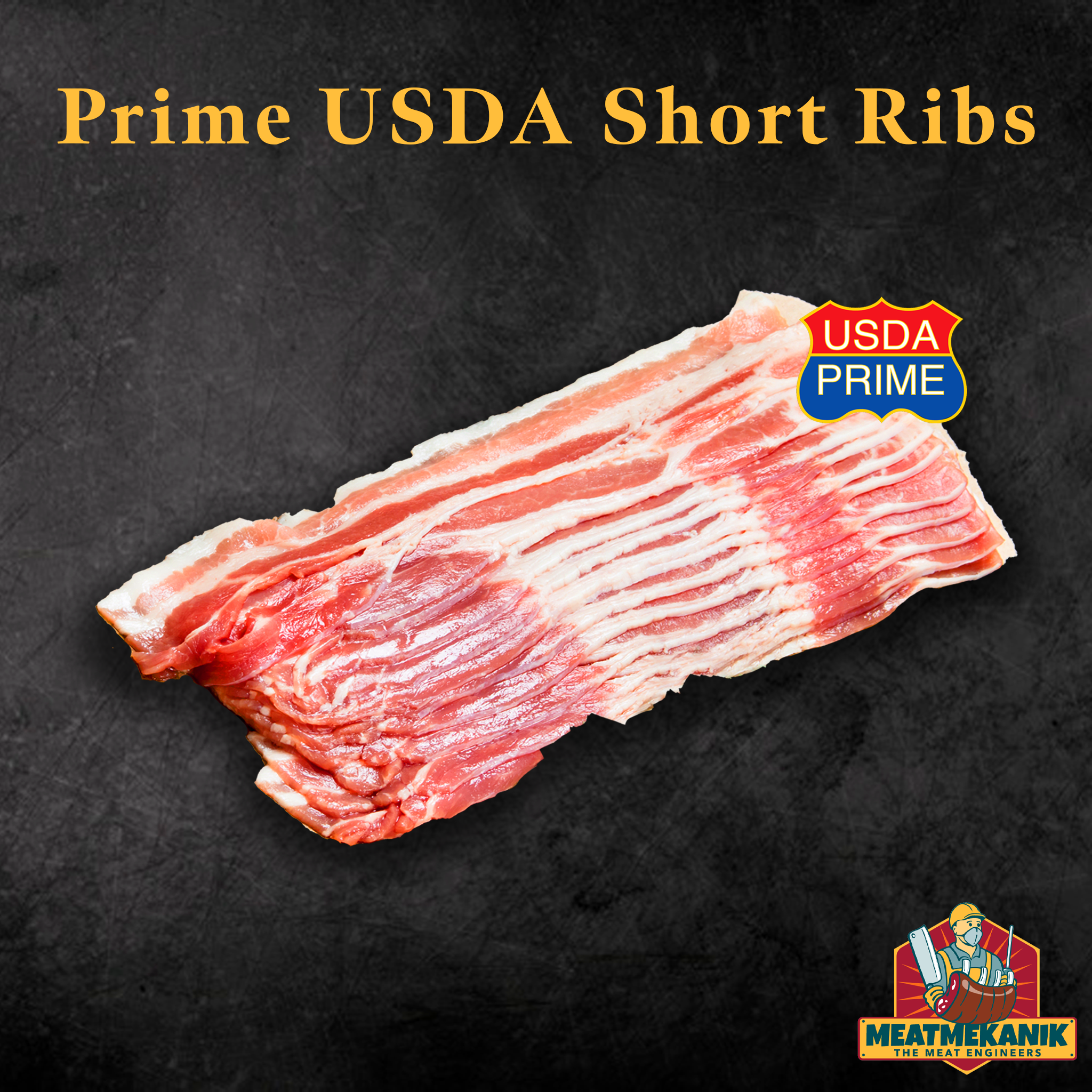 Prime USDA Short Ribs - Meat Mekanik